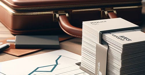 выбор между пластиковыми визитками и бумажными