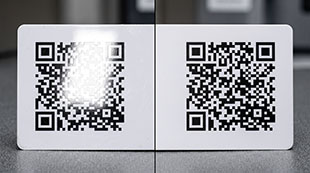 qr код на картках